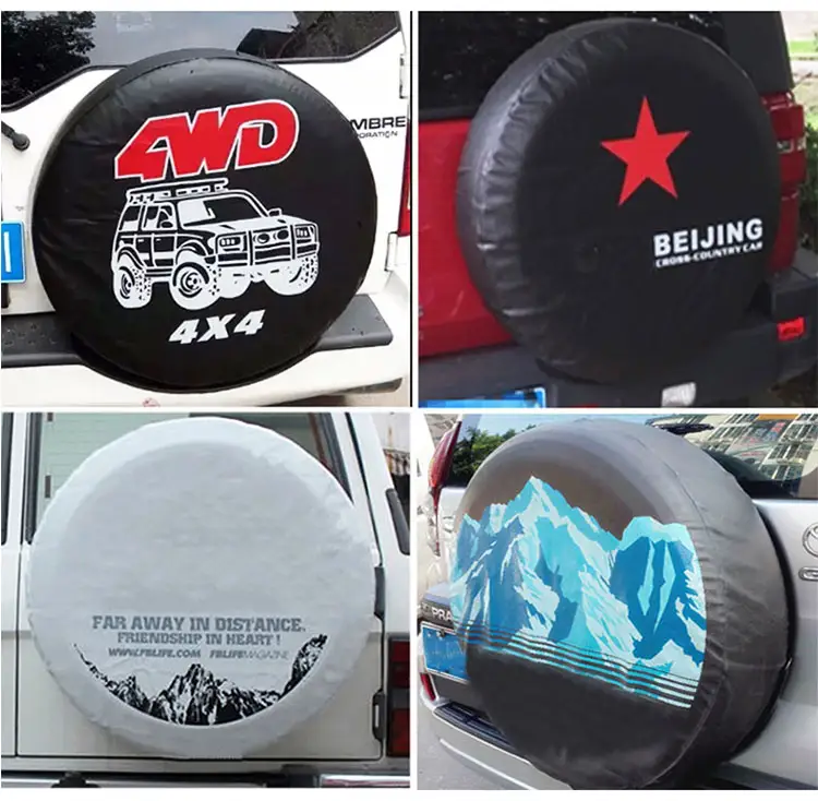 Wholesale custom car wheel spare 14 wheel cover tyre