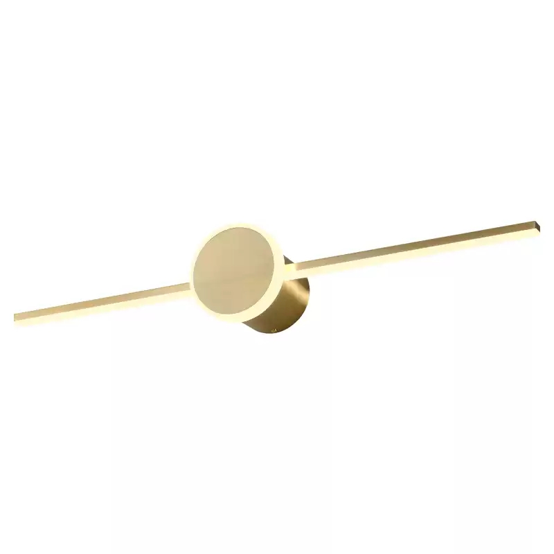 Gold Led Linear Vanity Mirror Light for Bathroom Mirror Living Room Gallery