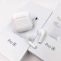 Hot Selling Headphones Touch Controlled BT5.0 Siri Stereo Waterproof Wireless Earphone Earbuds Pro 4 TWS