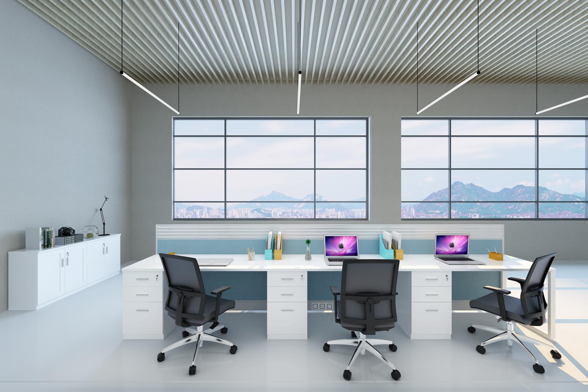 现代工作站模块化家具办公分区系统 - buy modern workstation