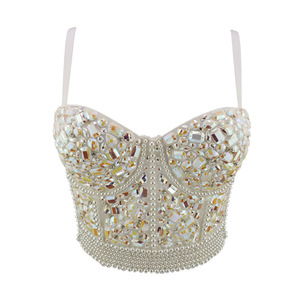 blinged out corset tops