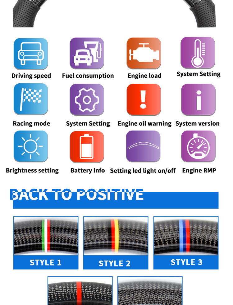 Steering Wheel Racing Wheel C Carbon Fiber for Maserati Grancabrio Grantu-rismo 4.2 4.7 2004-2011 Quattroporte Custom Alcanta-r