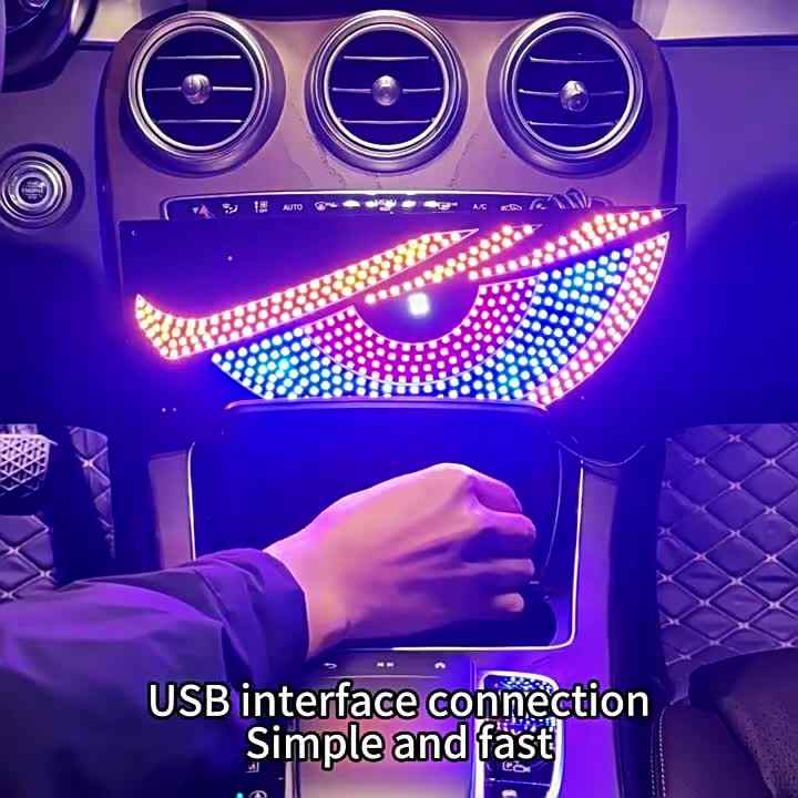 車の悪魔の目のフロントガラス表示画面ダイナミックデーモンアイLED