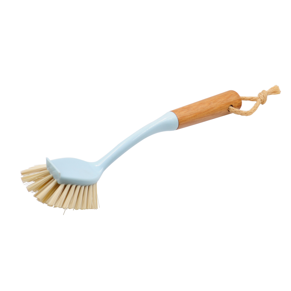 Eco Friendly Natural Wooden Long Handle Milk Bottle Cleaning Brush Set