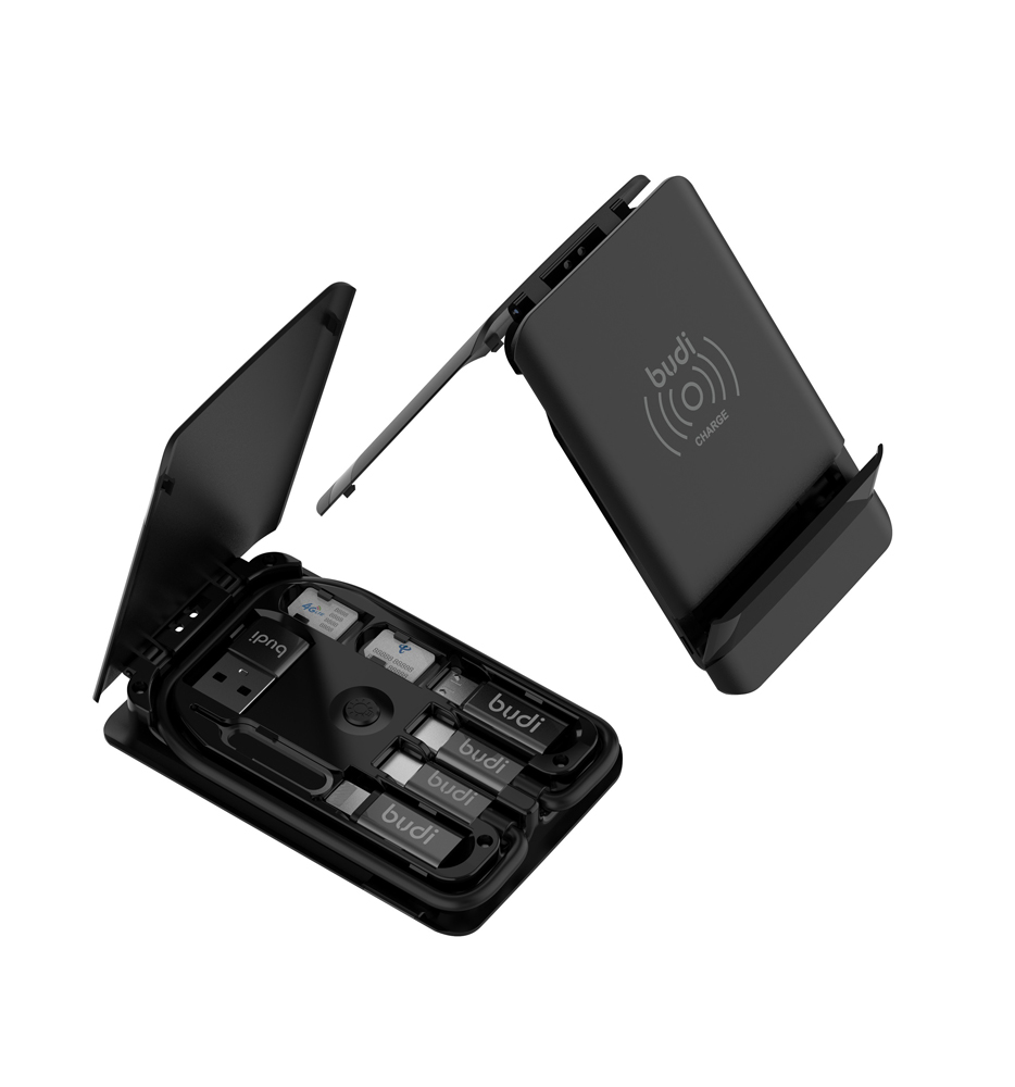 Budi 2020, Новое поступление, лоток для извлечения sim-карты, комплект для ремонта мобильных телефонов с разъемом типа c и типа c, pd, зарядный кабель и 5 Вт, беспроводной