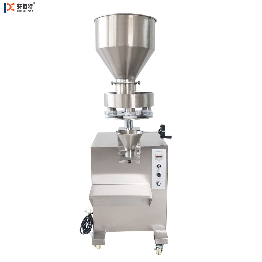 Полуавтоматическая машина для наполнения риса/орехов/зерен/семян/бобов/гранул/конфет KF200G