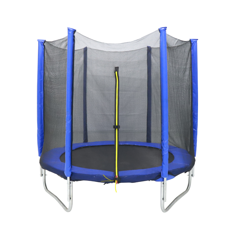 Мини-батут для детей с внутренним защитным корпусом, Высококачественная прыгающая кровать 6 футов, тренировочный фитнес-батут
