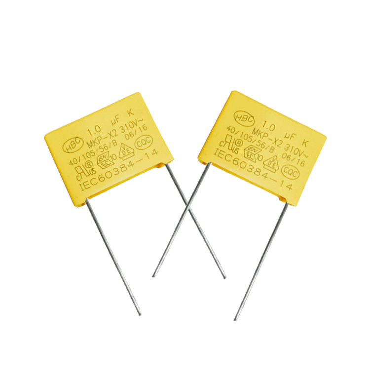 QTY 10 1uf 275Vac 10/% X2 METALLIZED POLYPROPYLENE CAPACITORS MPX105K275Vac