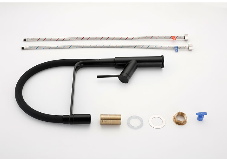 Manufacturer wholesale black 3 way kitchen faucet accessories