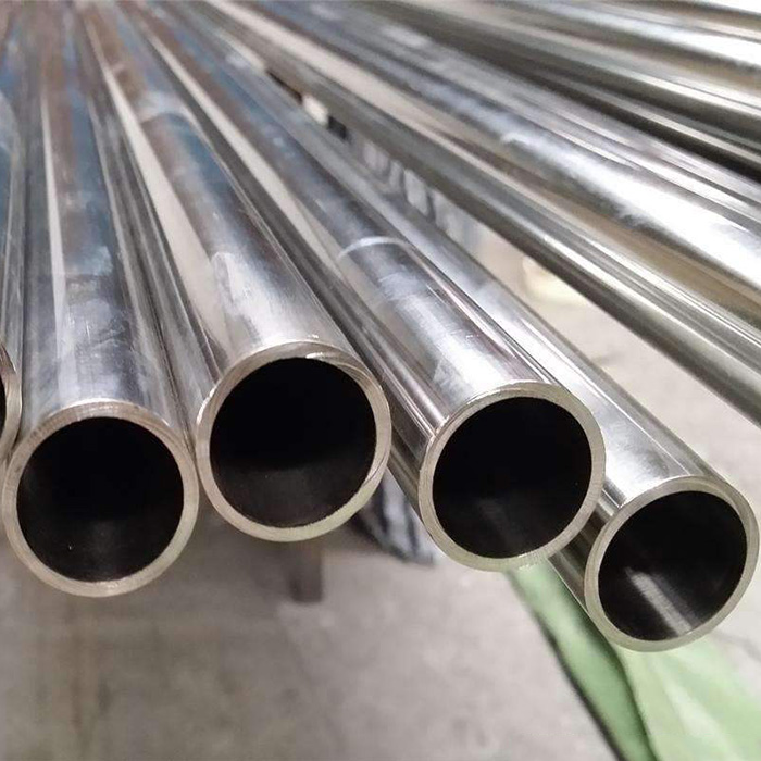 Steel Pipe Copper Nickel Alloy Seamless Distiller Tubes CuNi 90 Straight Copper Pipe