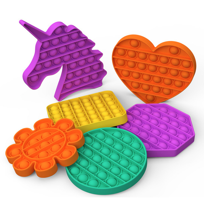 Custom Popit Game Pad Last One Lost Kid Rainbow Push Custom Dedign Pop It Fidget Toy