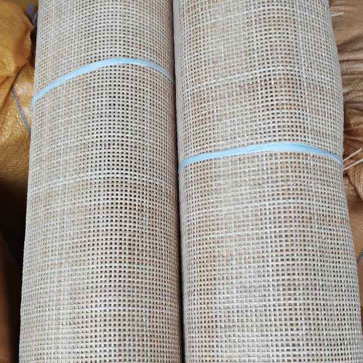 Factory High Quality Natural Mesh Woven Rattan Cane Webbing Roll