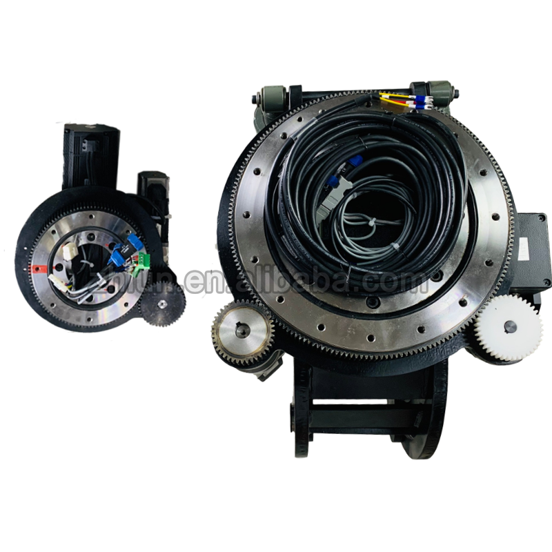 Customization 2000kg Load Electric Drive Wheel Polyurethane Rubber Hub Motor