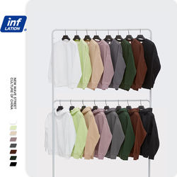 Wholesale Cheap blank Fleece Polyester Oversized Hoodie Men Fitted Pullover Streetwear Multi Color Men's Hoodies