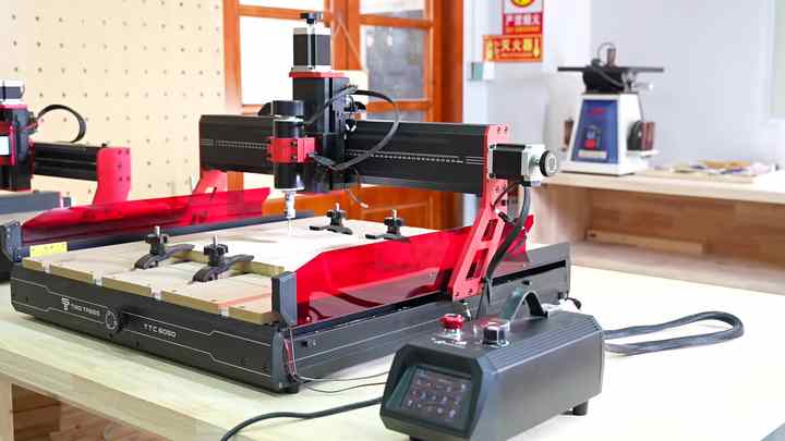 Shenzhen TTC 6050 CNC Wood Router Machine 4-Axis 600*500mm for