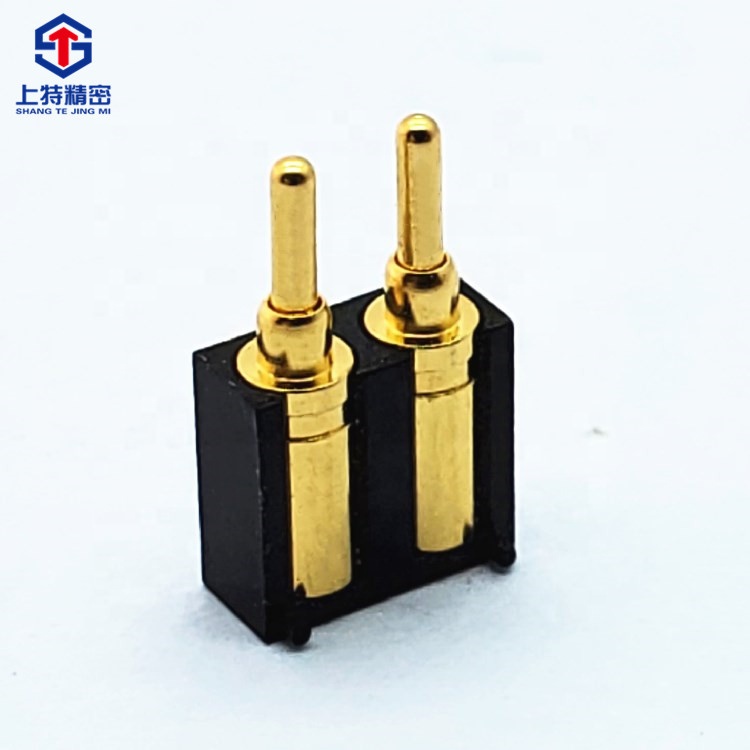 Shangte 2Pin Китай завод Гуандун прямые продажи OEM под заказ пружинный зонд Pogo контактный разъем