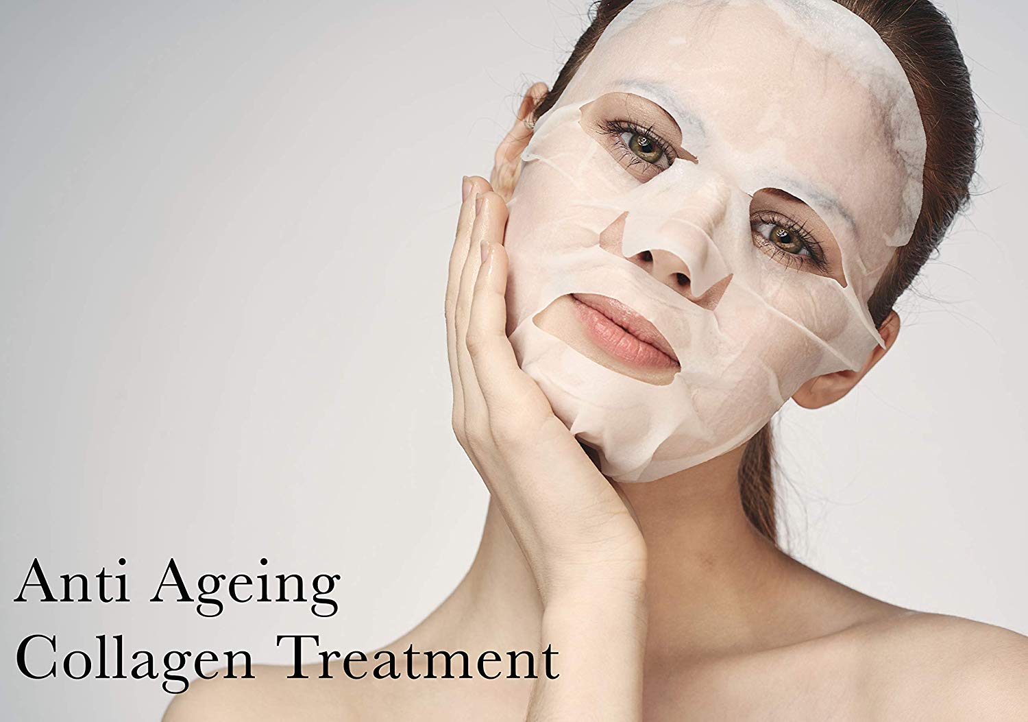 Private Label Organic Skin Care Anti Aging Vitamin C Sheet Face Mask