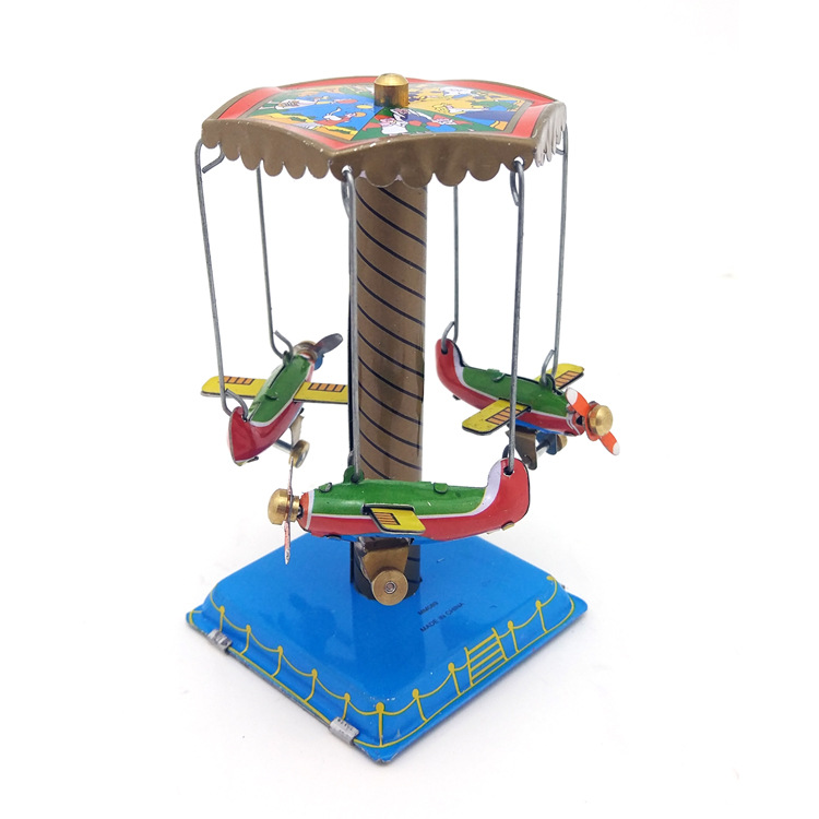 Жестяная игрушка карусель, подарок, украшение для кофе