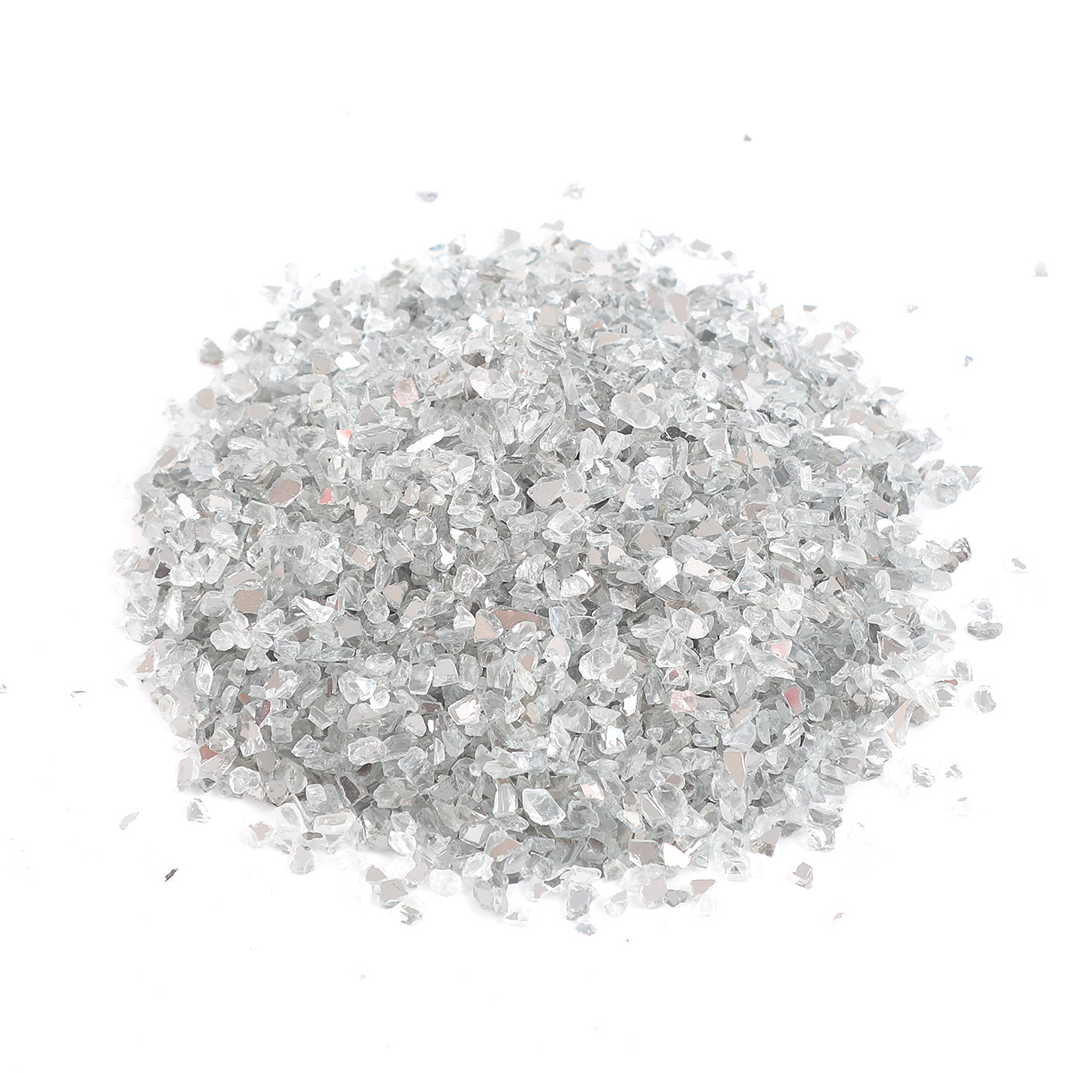 Двухстороннее Зеркальное Стекло Чипсы дробленое зеркало стекло для поделок для украшения сада ландшафта