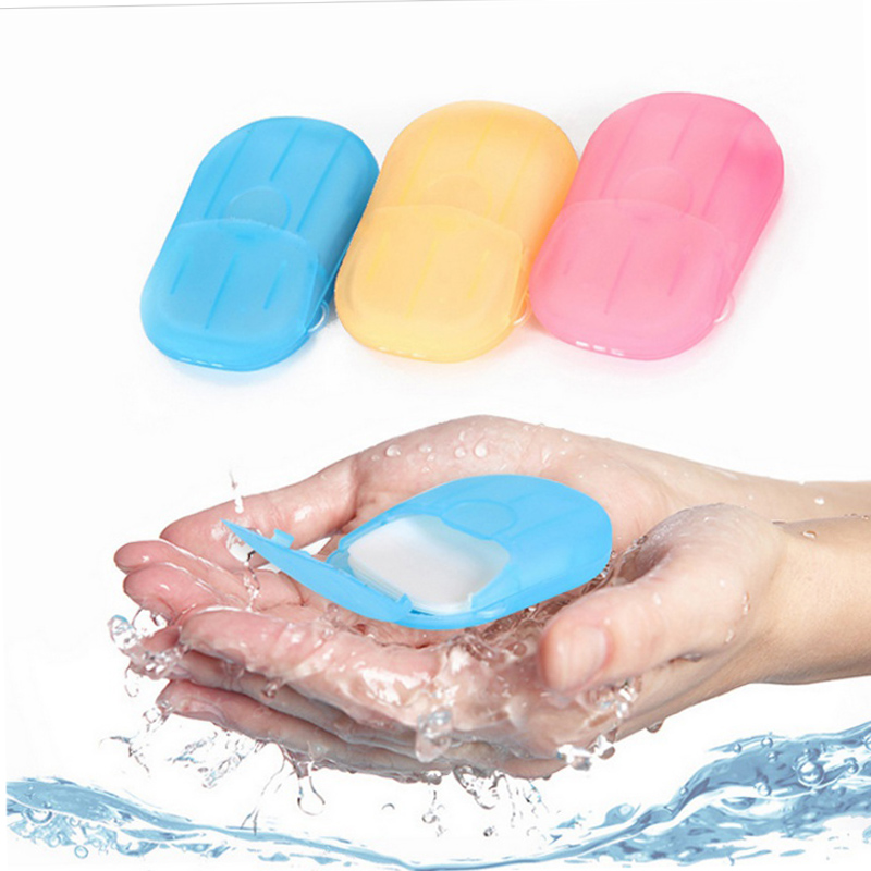 Портативная мини-мыльная бумага для дома, путешествий, ручная мыльная бумага, туалетное мыло, оптом