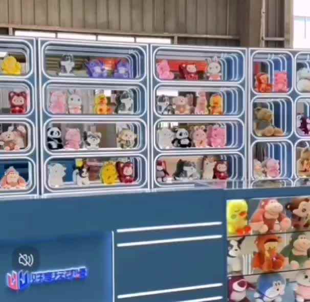 スティッチ フィギュア用　ディスプレイキャビネット おもちゃ店のディスプレイキャビネット、ブティックギフトショップの