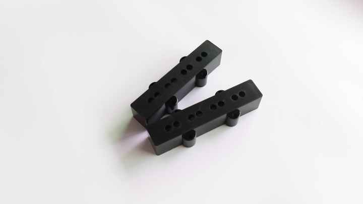 1 セットのネックとブリッジ 4 弦ジャズベースギターピックアップ