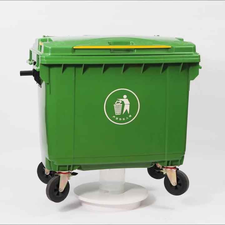 ZEPC 1100L & 660L Plastic Garbage Bins - Sustainable & Durable