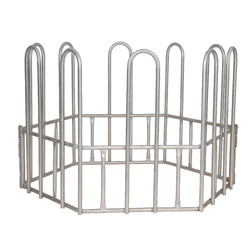 Good Price Portable Sheet Metal Farm Round Horse Hay Bale Feeder