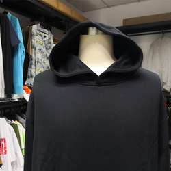 2020 de qualidade No Atacado impresso Algodão Grosso Pesado Capuz Preto OEM 450g em branco hoodies do pulôver