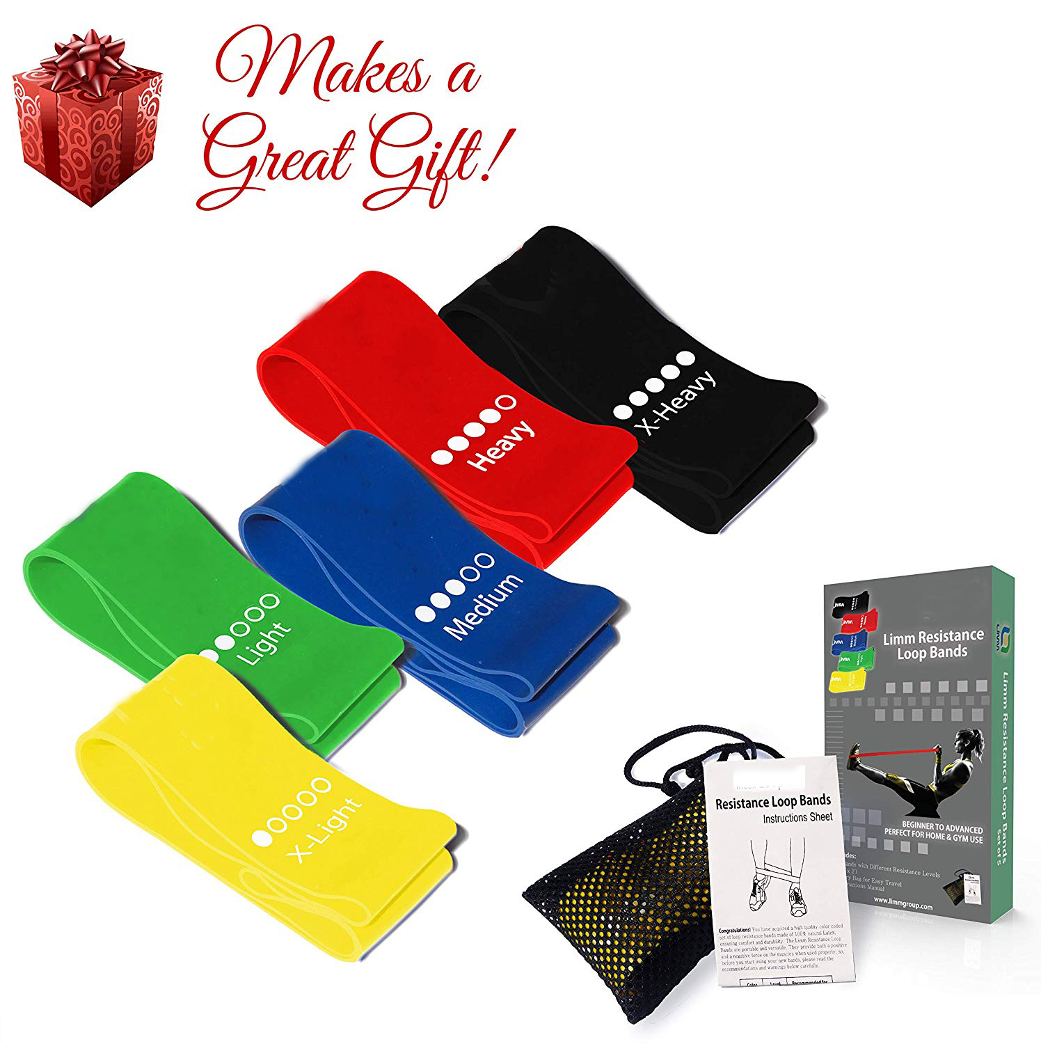 Заводская поставка Akibody, хорошая цена, высокое качество, частная этикетка, Настраиваемые эластичные гимнастические ленты, упражнения, Йога, пилатес