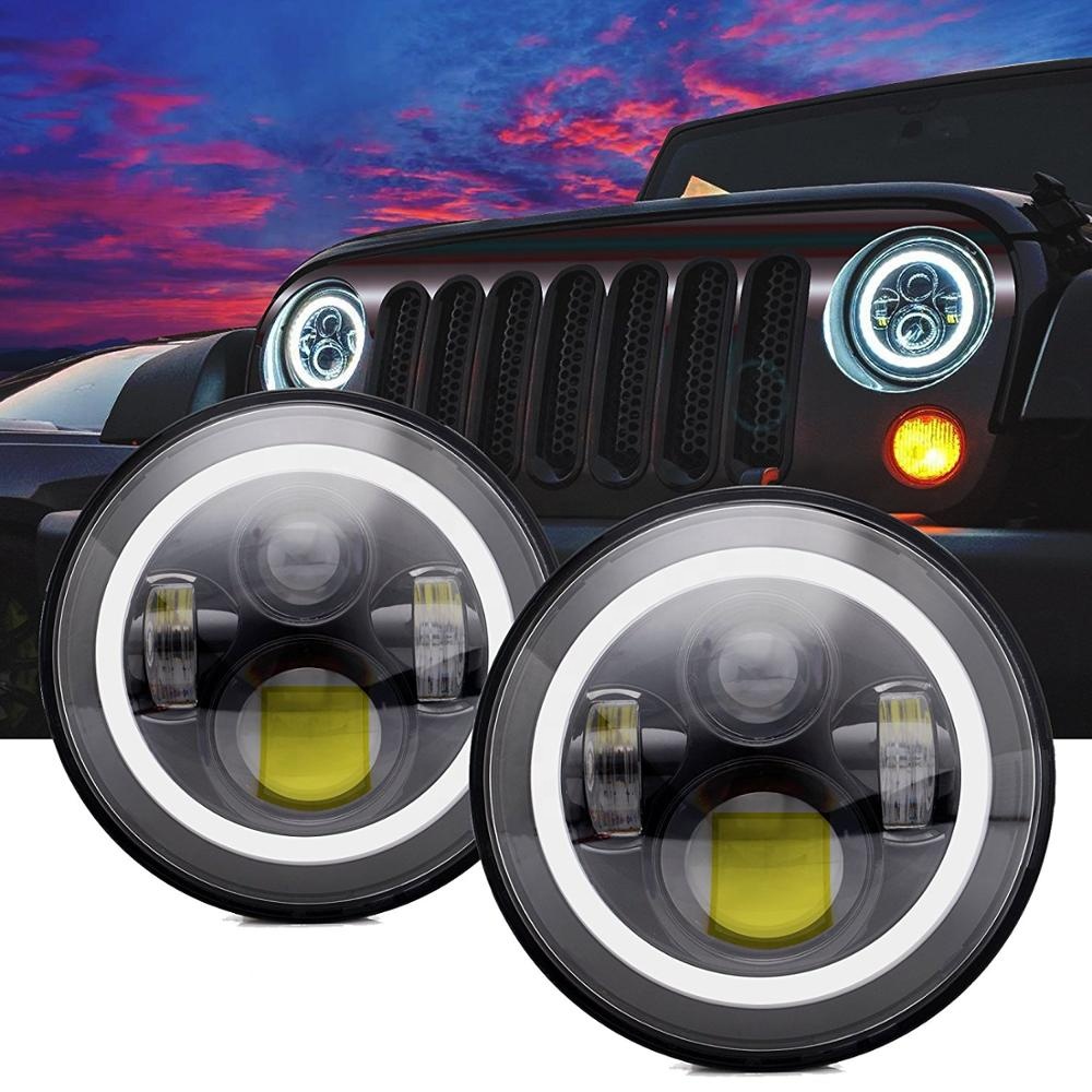 Jeep Wrangler JK led Headlight