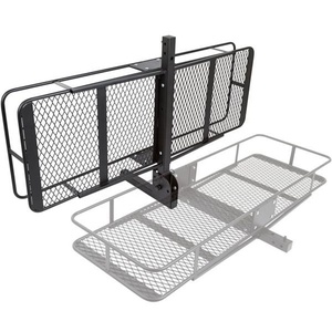 attaching bike rack to cargo carrier