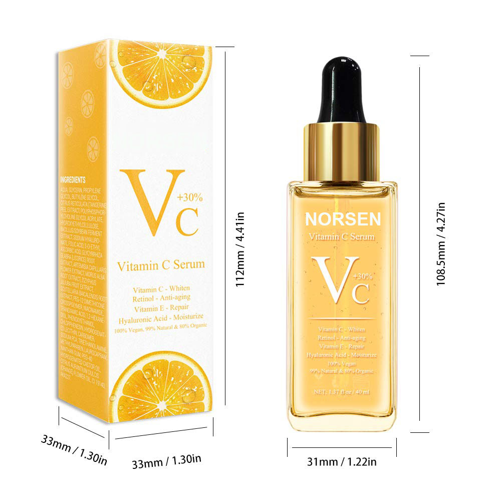 Hot Selling High Quality Organic  Moisturizing Anti Aging Vitamin C Serum
