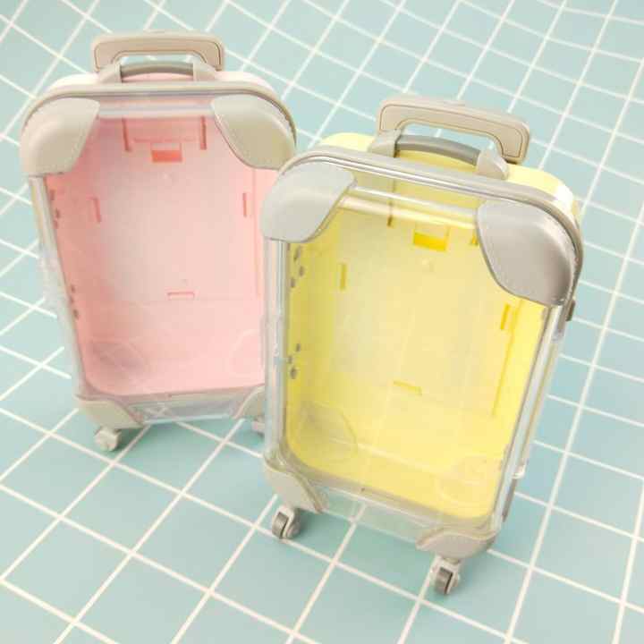 Hot Selling Kids Luggage Style Mini Suitcase Box Cosmetics