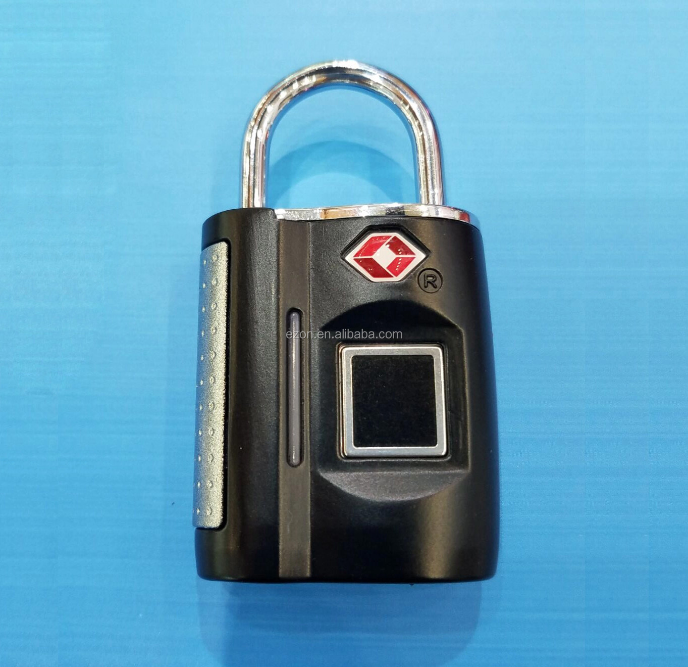 锌合金无钥匙智能指纹tsa锁/智能解锁指纹tsa锁/便携式小型旅行安全