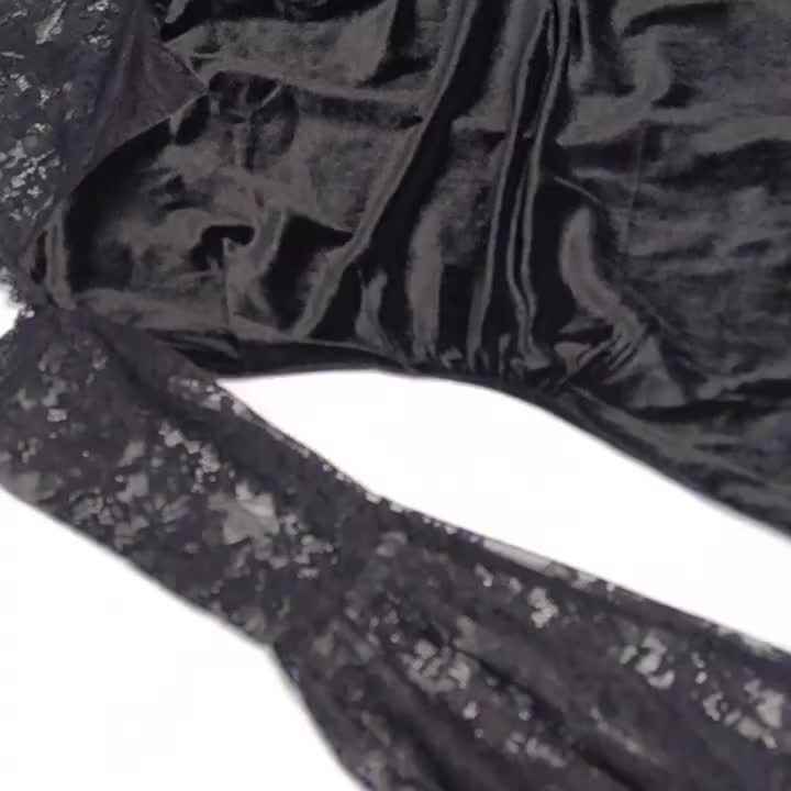 chinese dress ladies Black Lace Applique Strapless Mermaid Charming Halloween Wedding Dresses, CW0371 US6 / Custom Color(Leaving A note)
