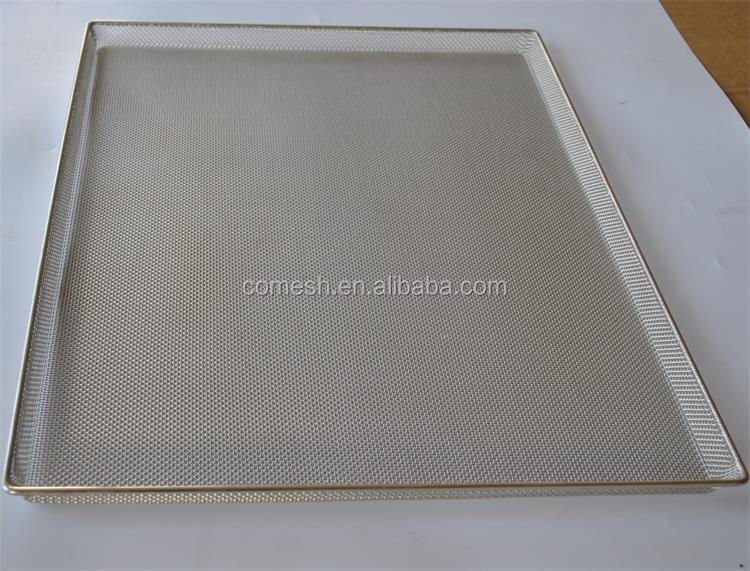 Customizable Stainless Steel Wire Mesh Tray Bread Cooling Pans rustproof