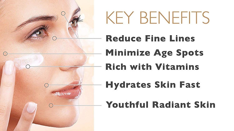 Hot Selling Products 24K Face Whitening Gold Anti Aging Cream