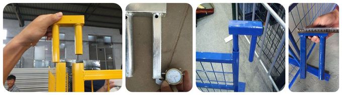 Removable Folding Plastic Temporary Mesh Security Fencing Retractable