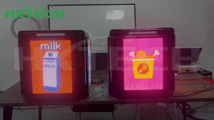 HXTECH GPS Advertising LED Display - Brighten Your Delivery Box
