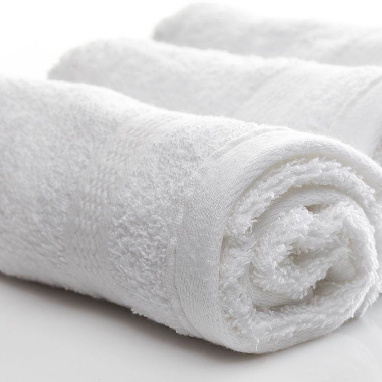 5 Star Luxury 16s 21s Custom Logo Turkish 100% Cotton White Face Bath Hand Spa Hotel Towel