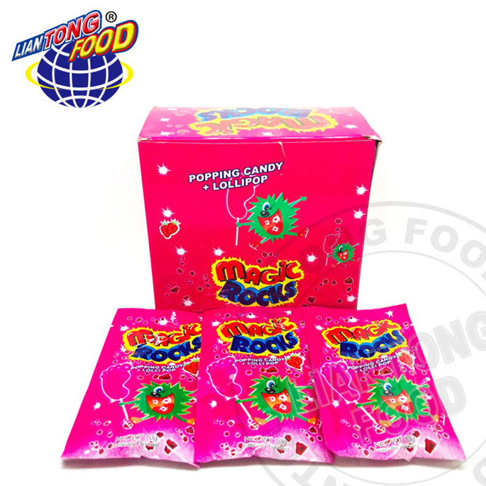 Магия рок-поп-конфеты с ног леденец