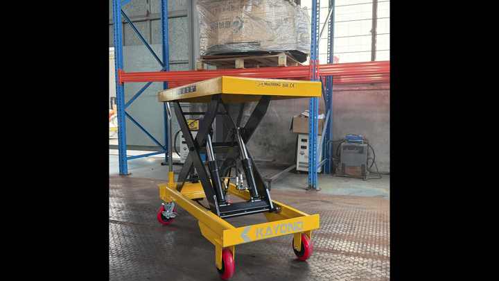 PTD500 PTD500A Multi-functional Manual Scissors Lifting Platform with ...
