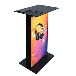 Double Sides SEG Poster LGP Light Box Advertising Mobile Charging Desk