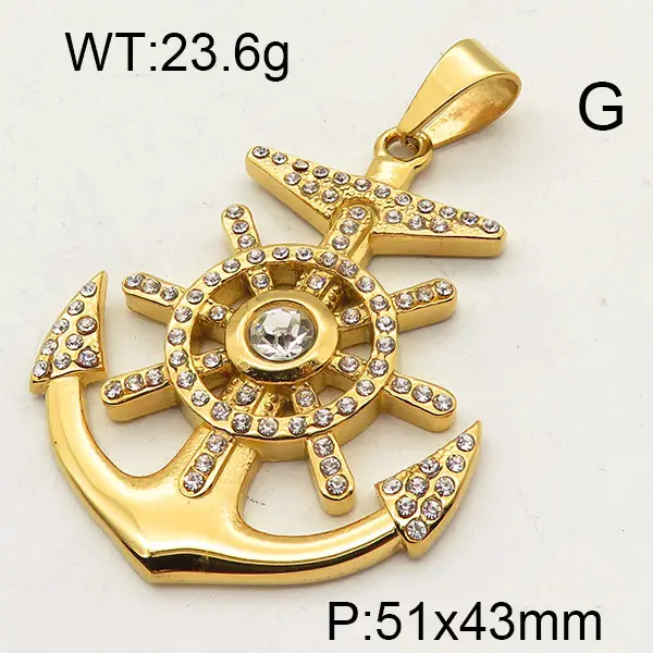 Large Anchor Charm Anchor Pendant Wholesale Pendants Wholesale Jewelry Wholesale Necklace Charm Wholesale Charms Jewelry Parts AN1339