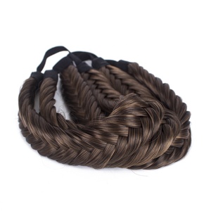 Fashion New Design Synthetic Braided Hair Headband For Women