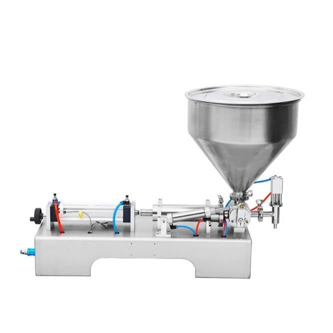 Полуавтоматическая машина для наполнения сахарной, шоколадной палочкой, кремом, нагревательным баком, высокой вязкости, соусом, медом, пастой