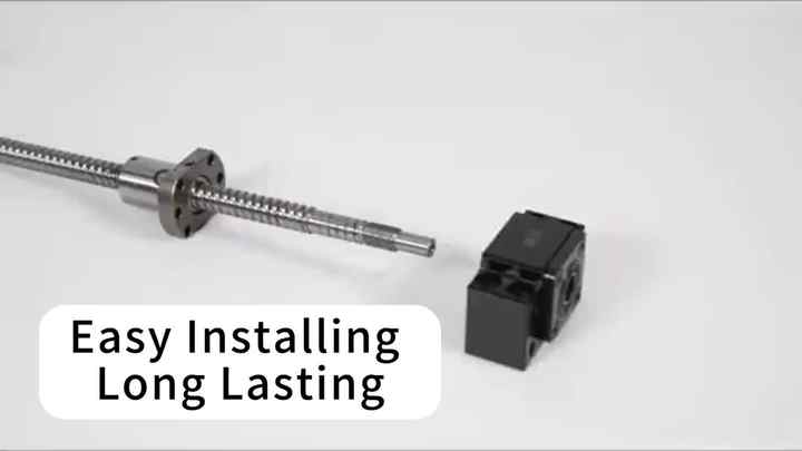 Precision Ballscrew SFU1605 12-16mm with Nut & Bearing, DIN 69051 ...