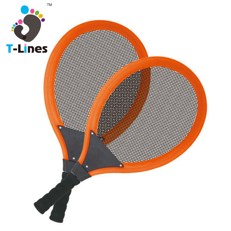 Ткань Спортивная ракетка для игры игрушки для детей в форме теннисного мяча