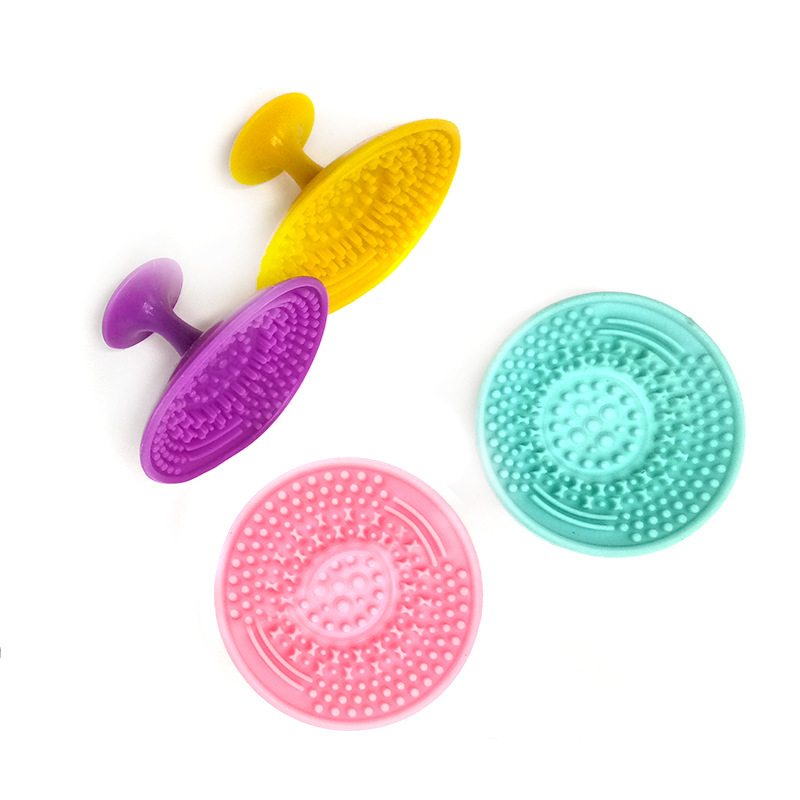 Лидер продаж на Amazon, силиконовый коврик для чистки кистей для макияжа Skyey Care, коврик для чистки кистей для макияжа, коврик для чистки косметических кистей